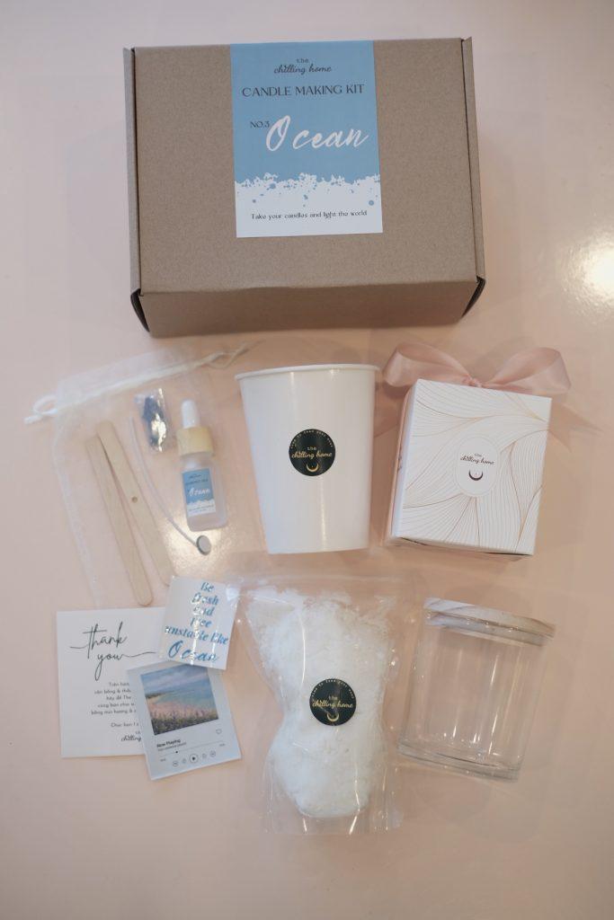 Set Candle Making Kit của The Chilling Home